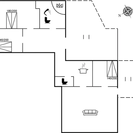 Andresine - 900m From The Sea By Interhome * Vejers